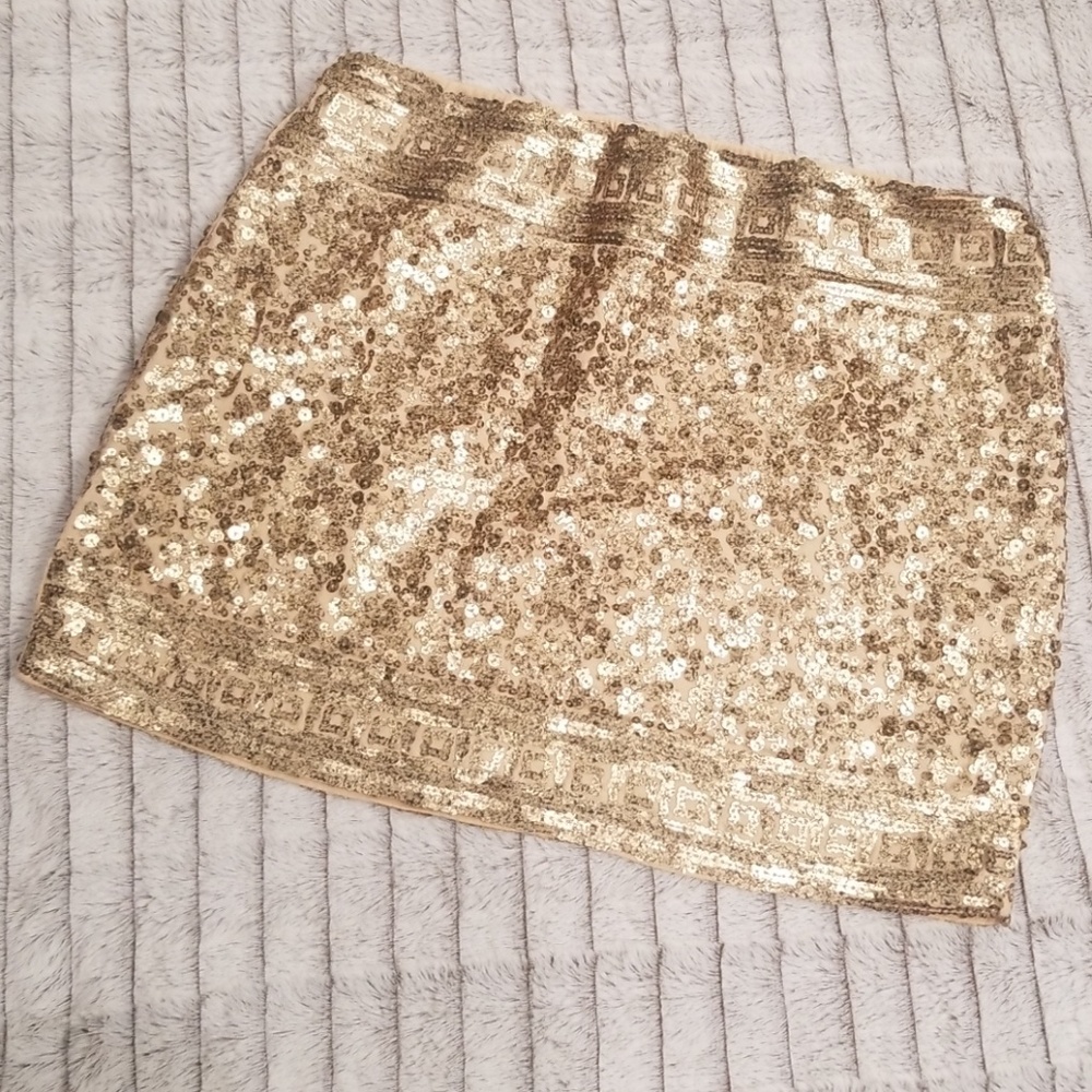 Sequin Mini skirt